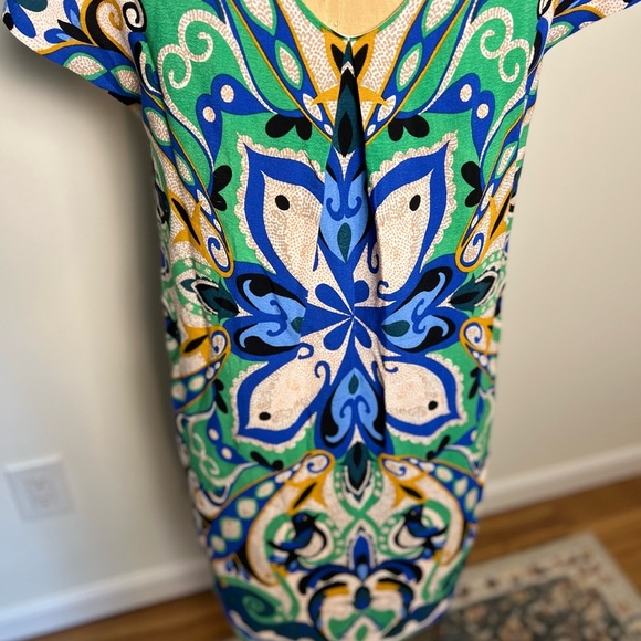 Anthropologie Maeve bright beautiful knee length dress small - Picture 4 of 7